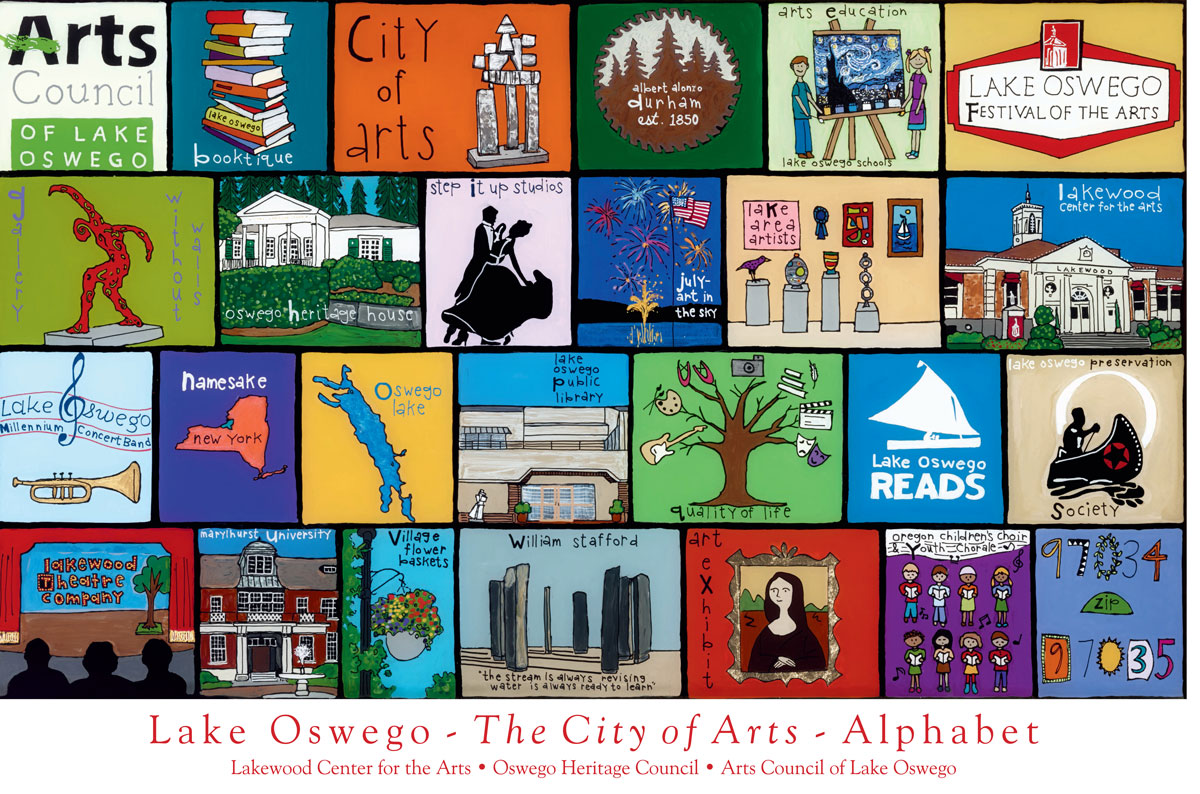 Alphabet Project - The City of Arts in Lake Oswego