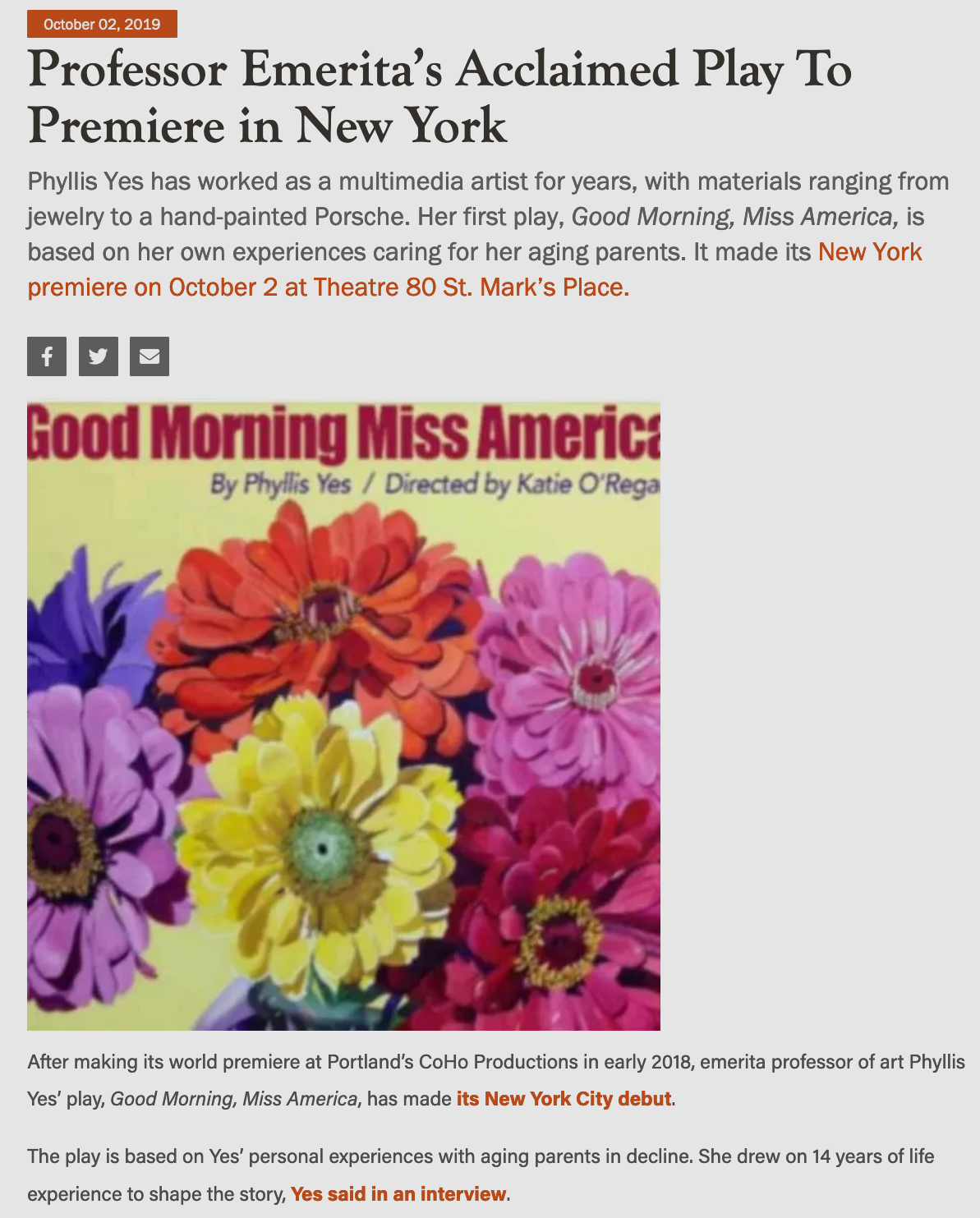 Screenshot 2023-03-20 at 12-07-45 Professor Emerita’s Acclaimed Play To Premiere in New York