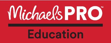 MichaelsPro_Education_logo_boxed_cmyk_Red