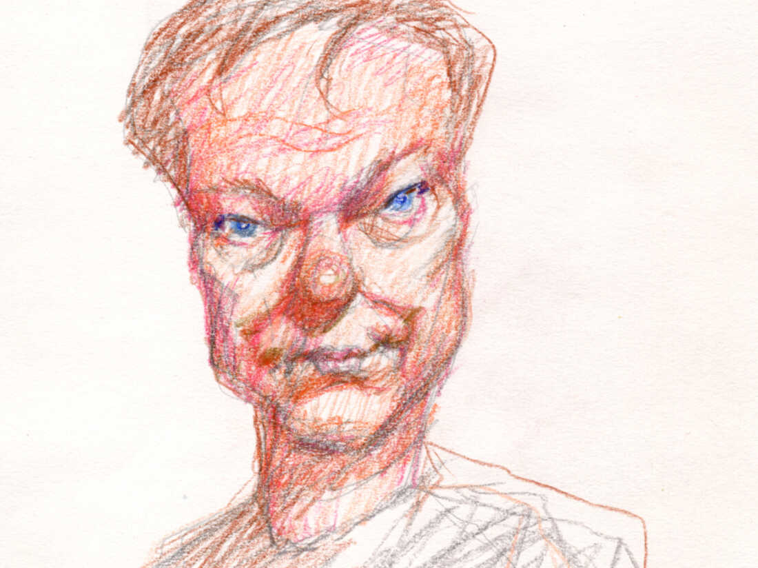 bill-plympton_selfportrait_2007 Bill Plympton is the first person to draw a feature-length film entirely by hand; he's been nominated for two animation Oscars and has made 10 feature films since 1991.