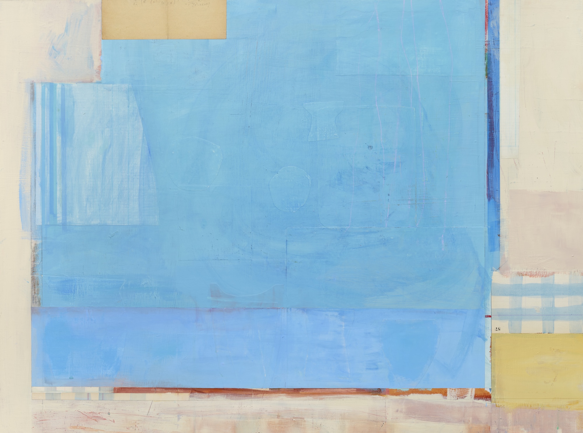 Onstad, Reflection Pool, acrylic & collage on wood panel, 30_x40_, $3000 copy (1) Onstad, Reflection Pool, acrylic & collage on wood panel