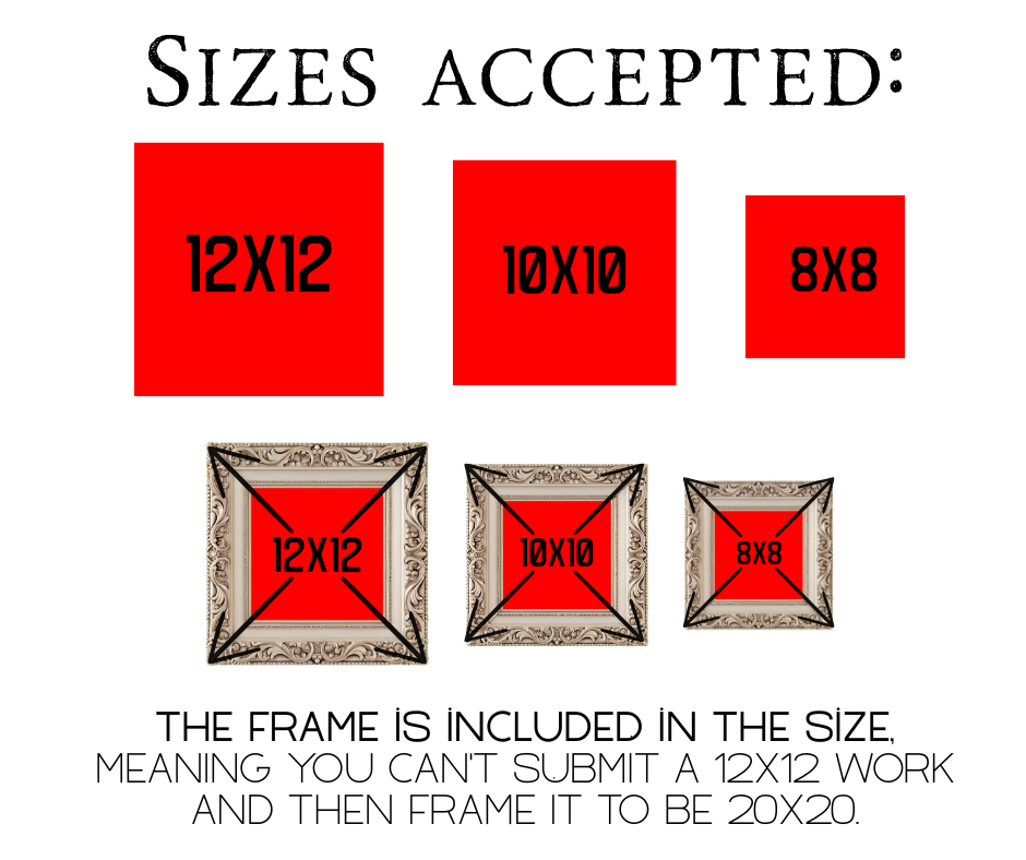 Sizes accepted
