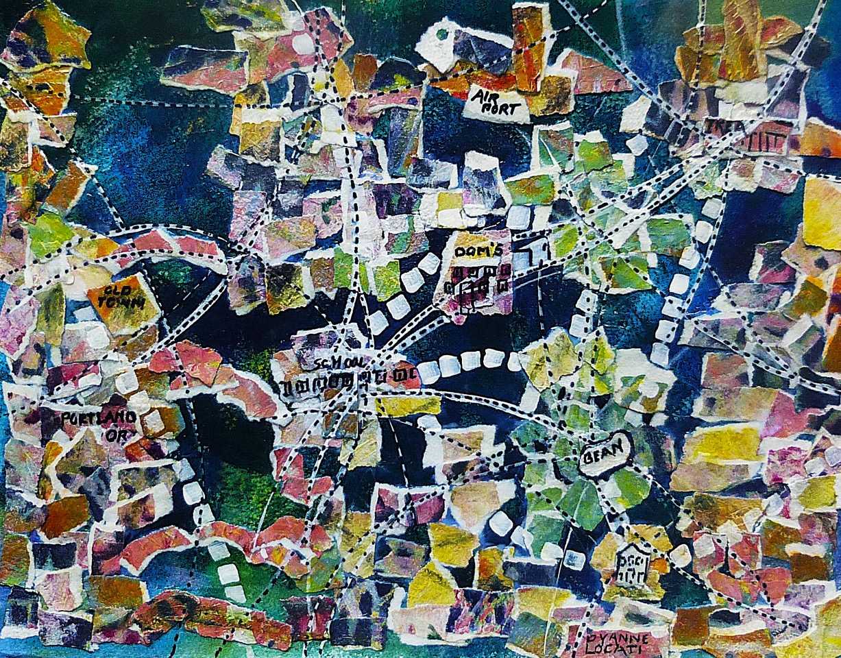 Annie's Journey - Dynne Locati - Fluid Acrylic College - $450..JPG