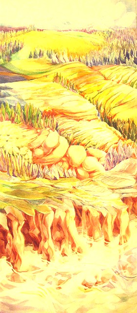 Leslie Cheney Parr, Coastal Folds