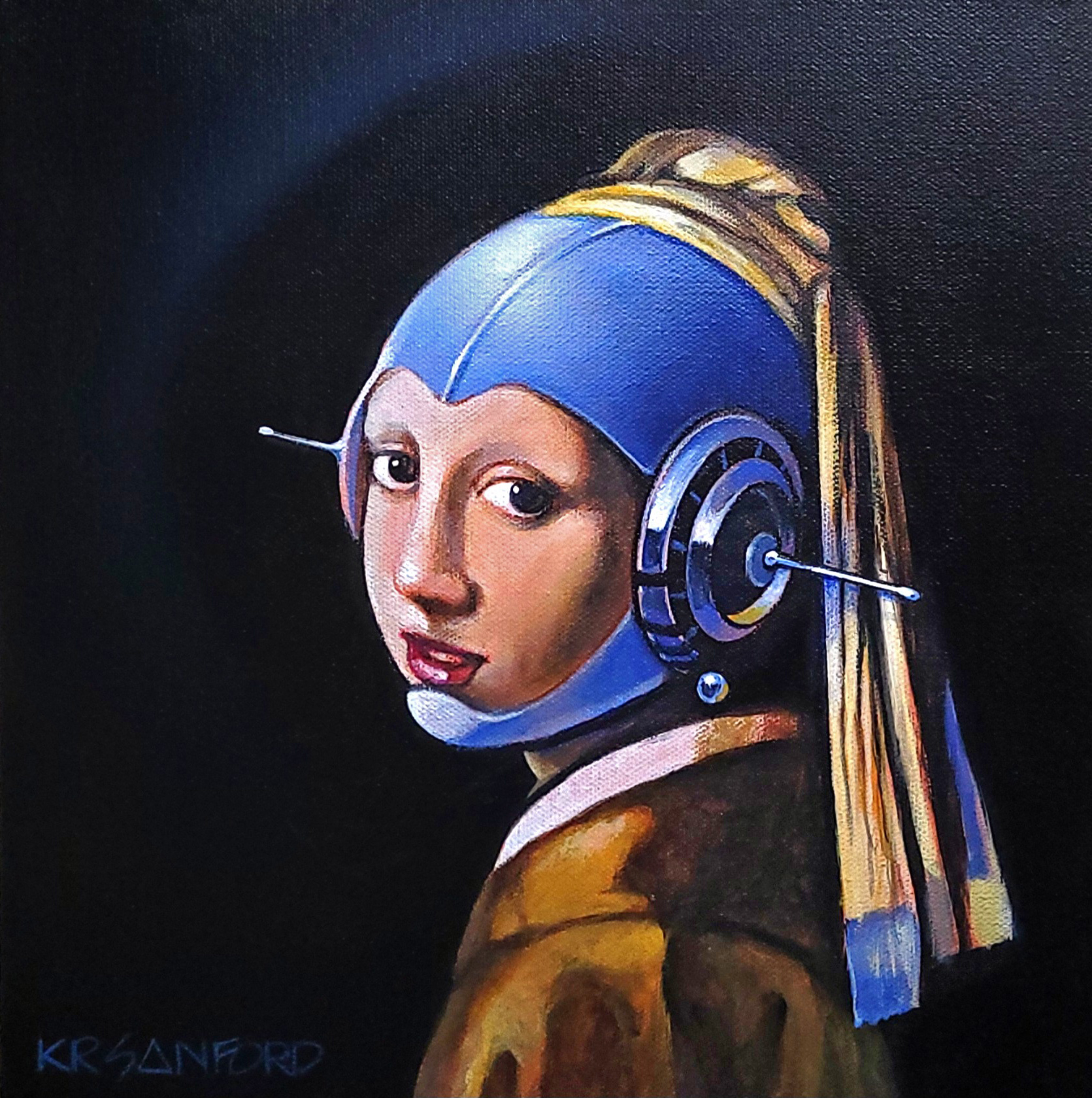 Rob Sanford, Girl With an AI Earring