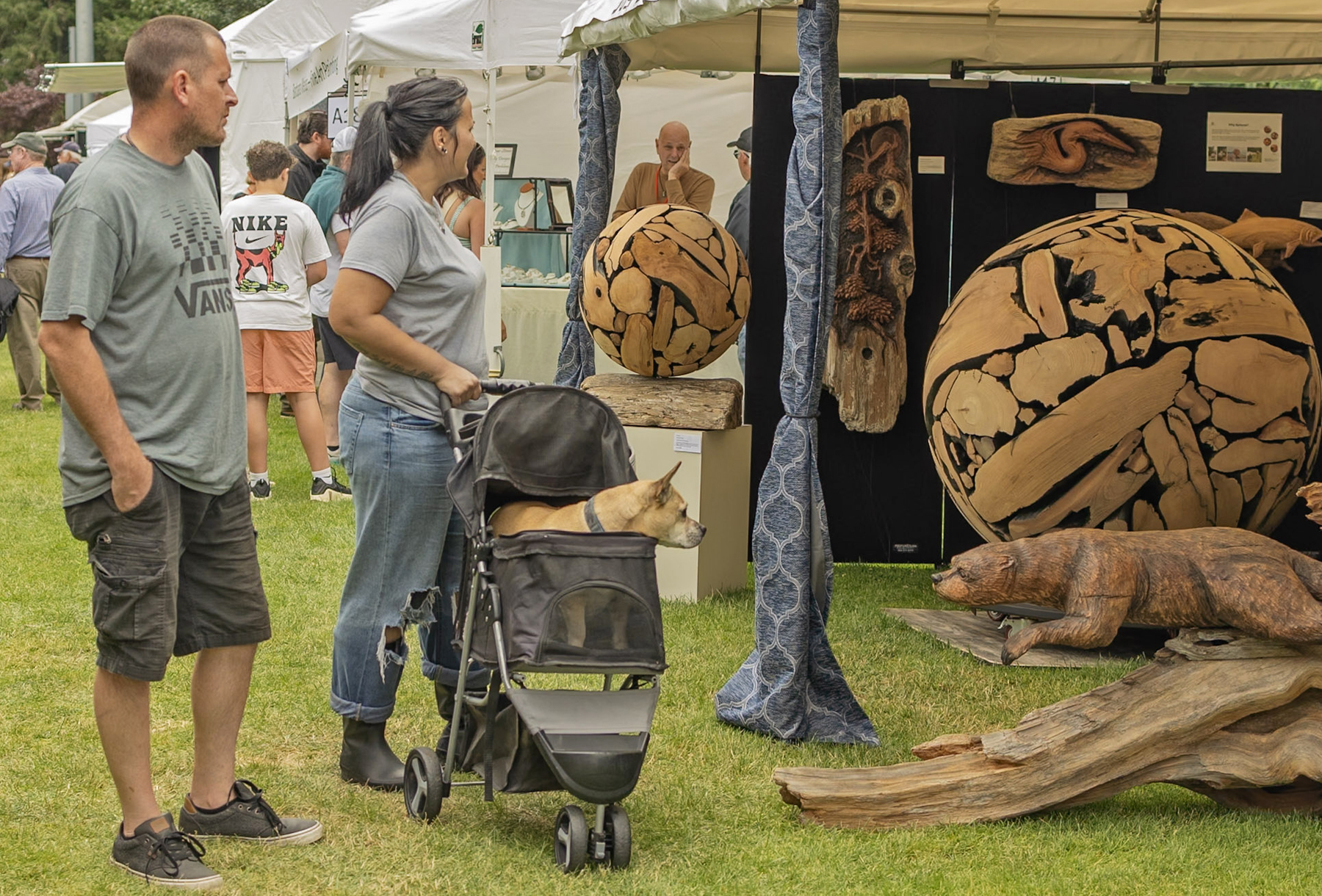 Art in the Park, photographed by Reed Newton